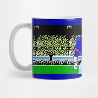 New York Pixel Linebacker Mug